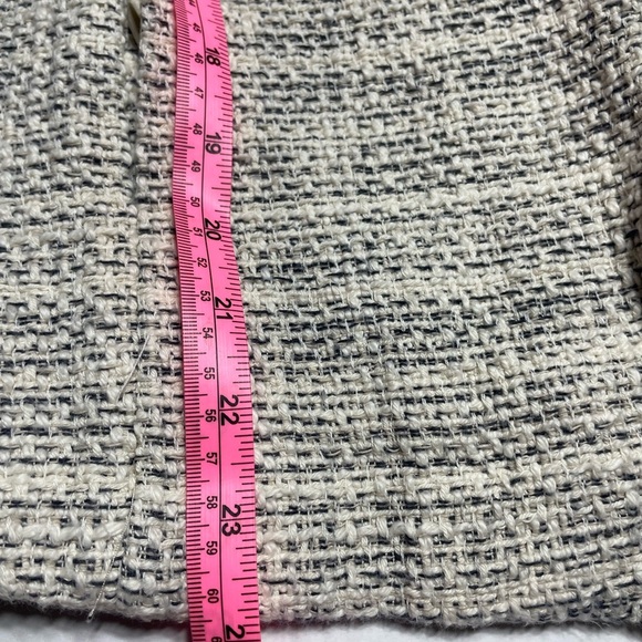 Banana Republic textured open front tweed jacket- classic blazer  small petite - Picture 9 of 13